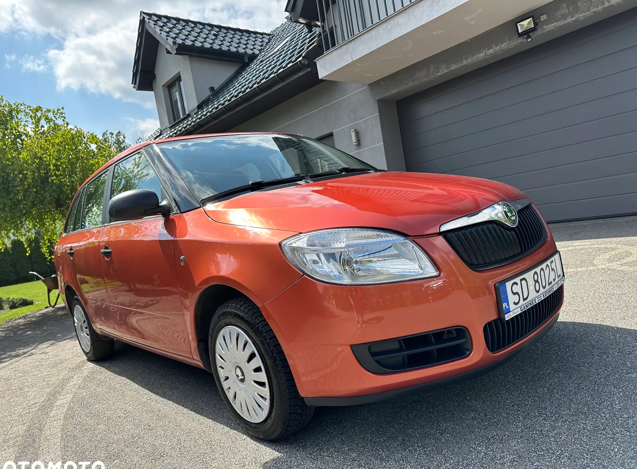 Skoda Fabia cena 14900 przebieg: 198000, rok produkcji 2009 z Sosnowiec małe 79